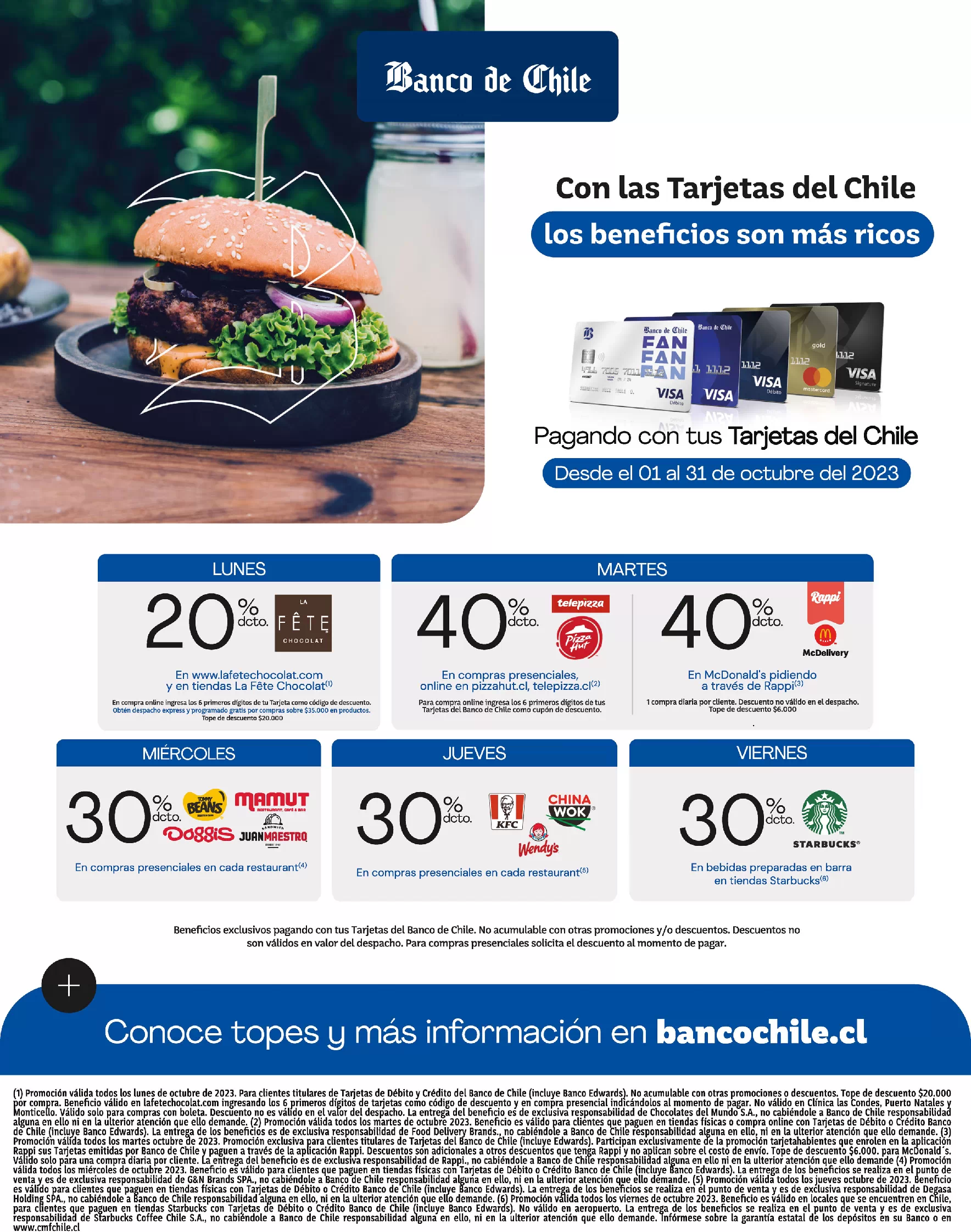 Banco de Chile Página 1 Avisos Premium jueves 19 de octubre de