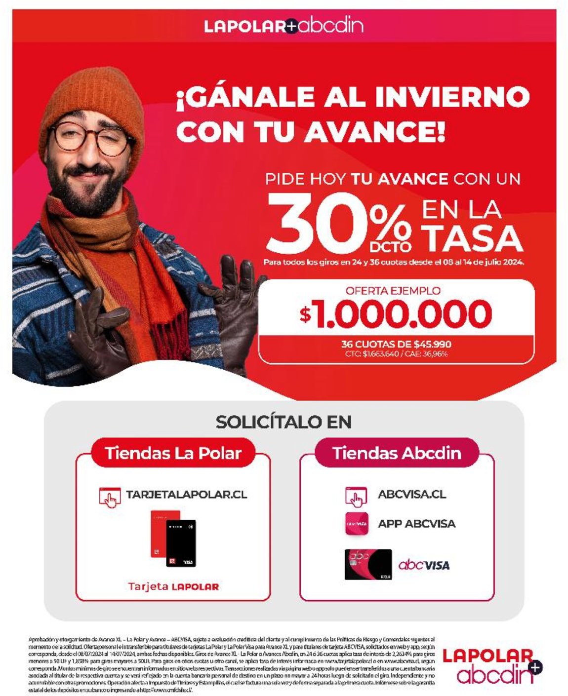 La Polar Abcdin Página 1 Avisos Premium miércoles 10 de julio de