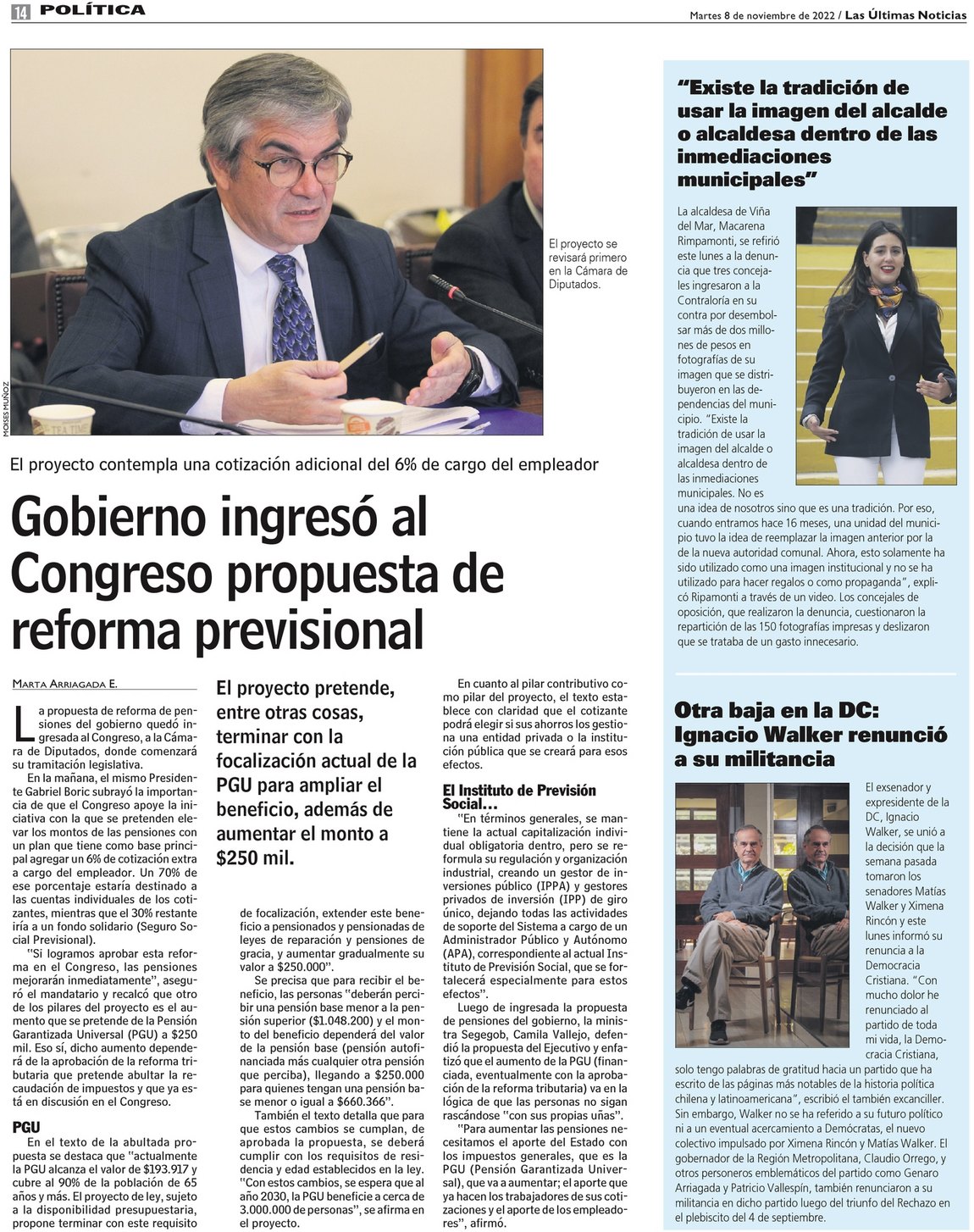 "Existe la tradición de usar la imagen del alcalde o alcaldesa dentro