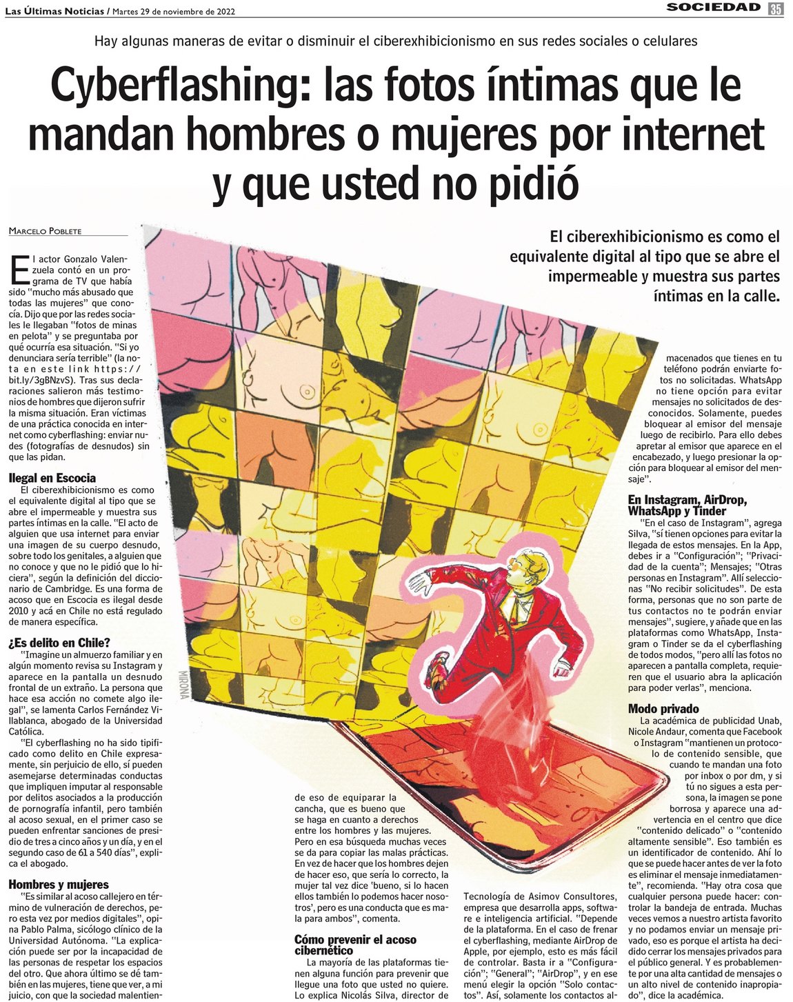 Cyberflashing: las fotos íntimas que le mandan hombres o mujeres por ...