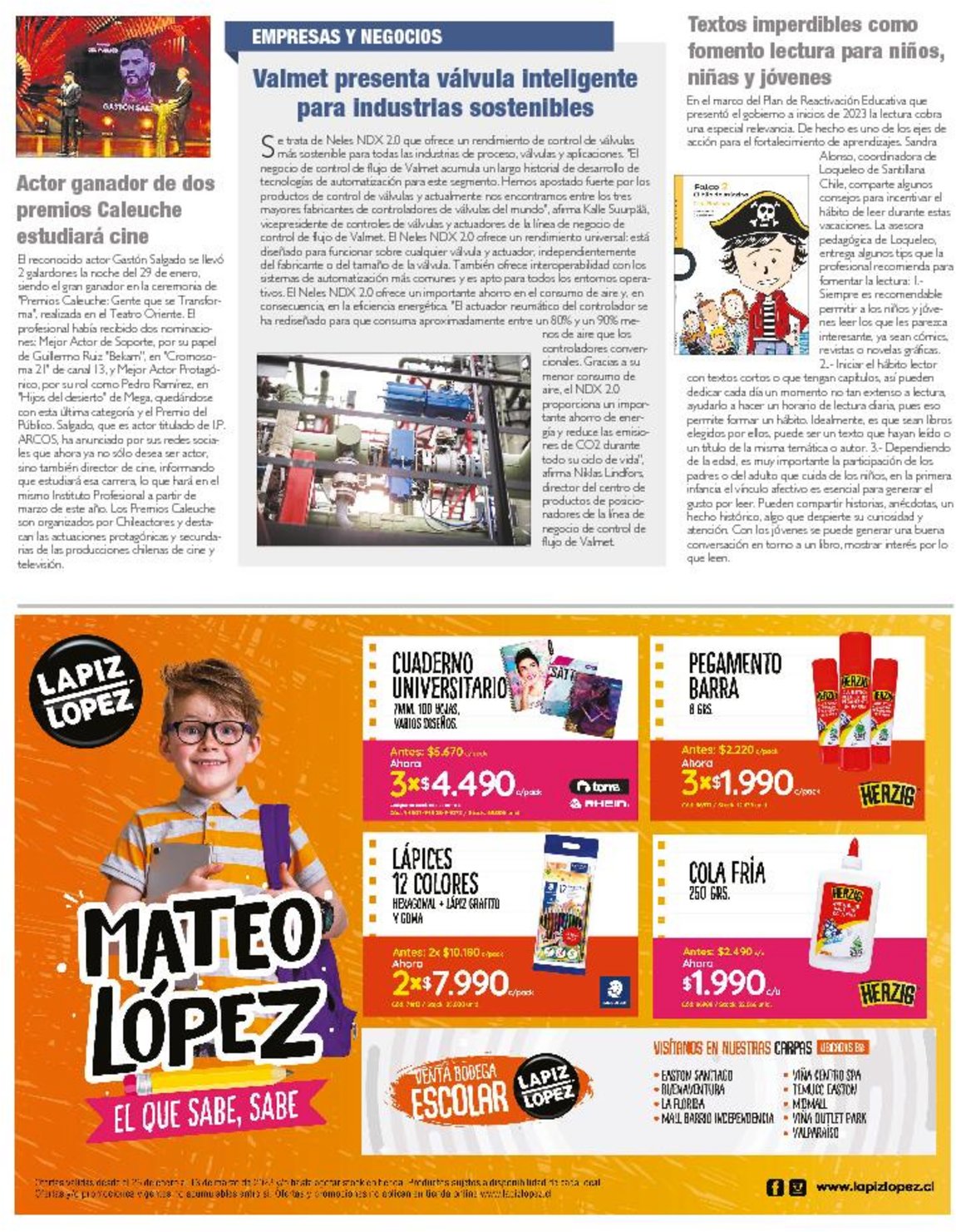 Lapiz Lopez Página 5 Avisos Premium, viernes, 10 de febrero de 2023 Revista