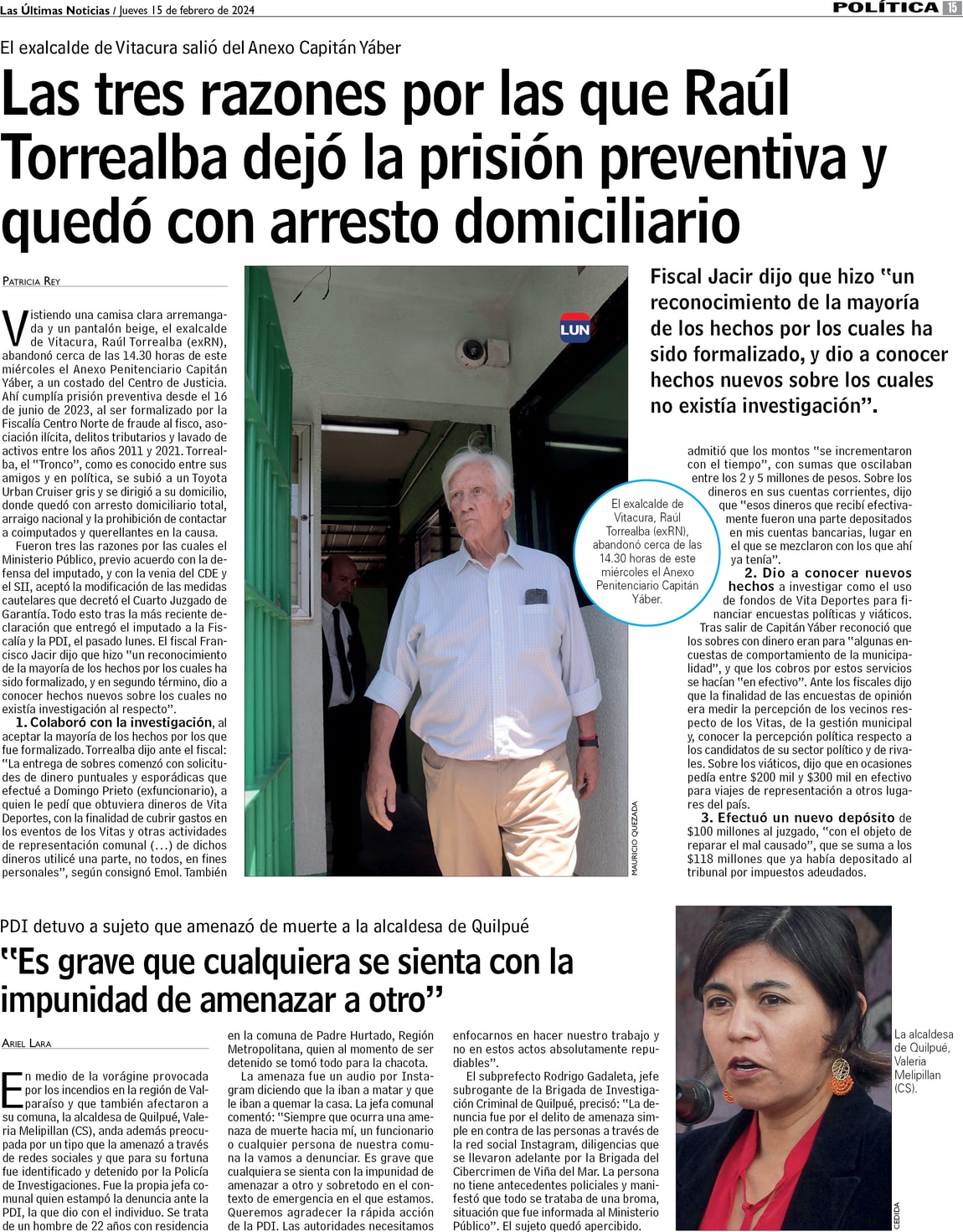 Las Tres Razones Por Las Que Raúl Torrealba Dejó La Prisión Preventiva Y Quedó Con Arresto