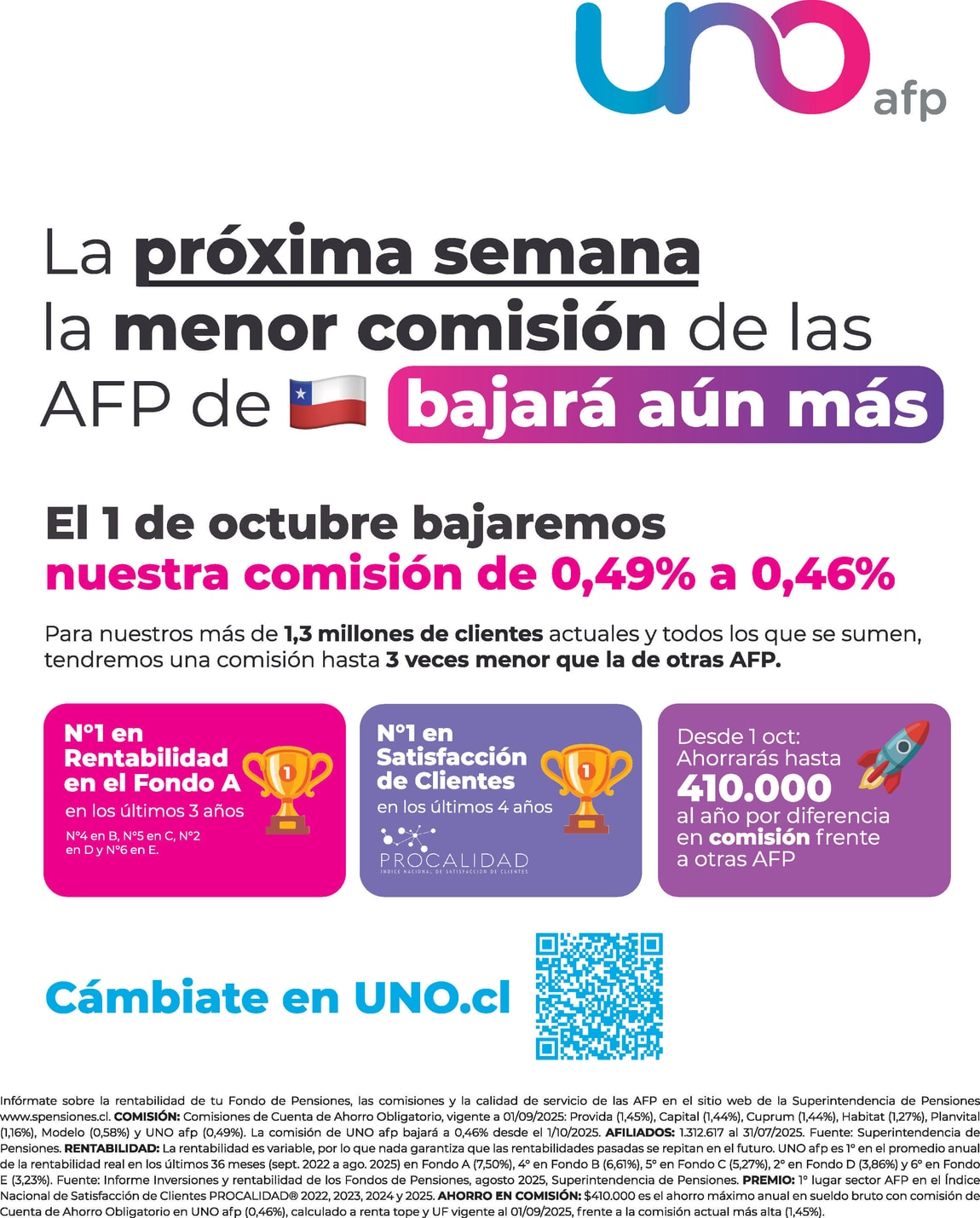 AFP Uno - Página 11 - LUN, sábado, 27 de septiembre de 2025 - www.lun.com