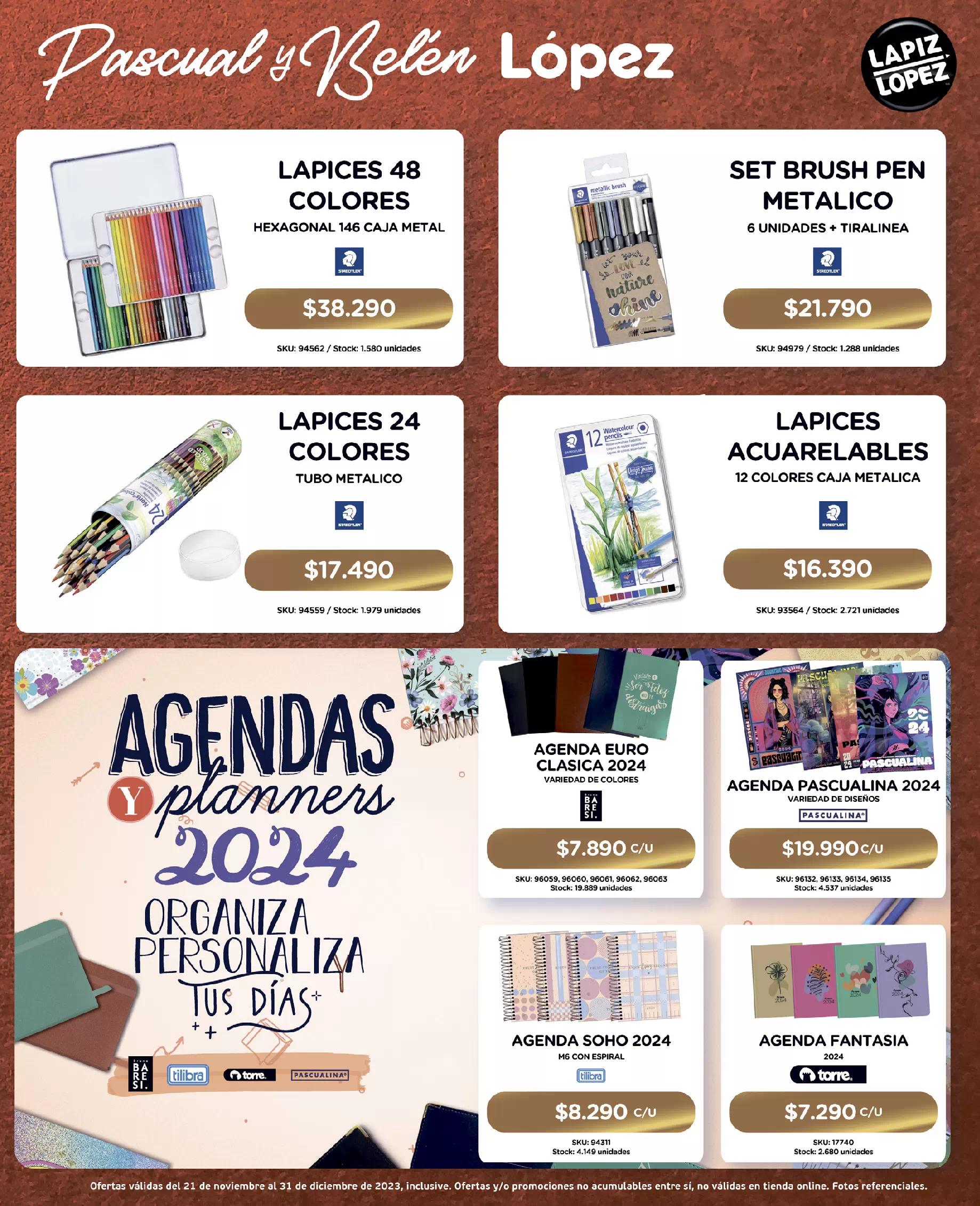Revista Catalogo Lapiz Lopez
